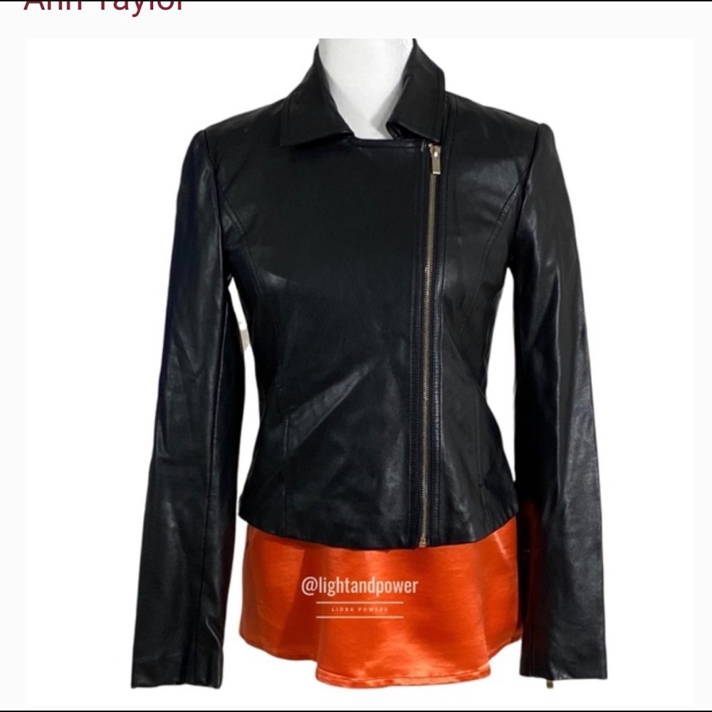 Leather jacket- Brand new with tags